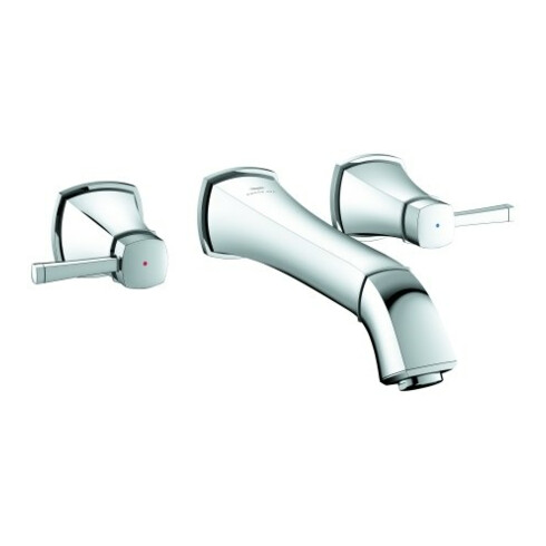 Grohe Fertigmontageset Grandera UP-3-L-WT-Ar, 1/2", Ausl. 23,4cm, ch
