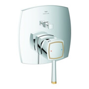 Grohe Fertigmontageset Grandera UP-Wannen-Einhebelmischer, chrom/gold