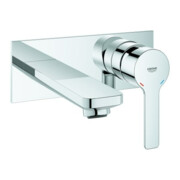 Grohe Fertigmontageset Lineare chr, 2-L-WT-Wd.-Arm., Ausladung 14,9cm