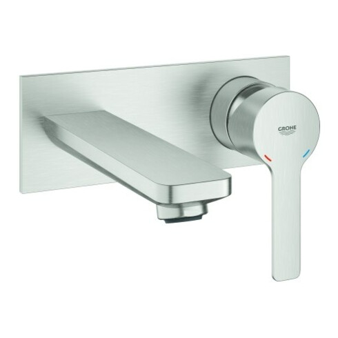 Grohe Fertigmontageset Lineare superst., 2-L-WT-Wd.-Arm., Ausl. 14,9cm