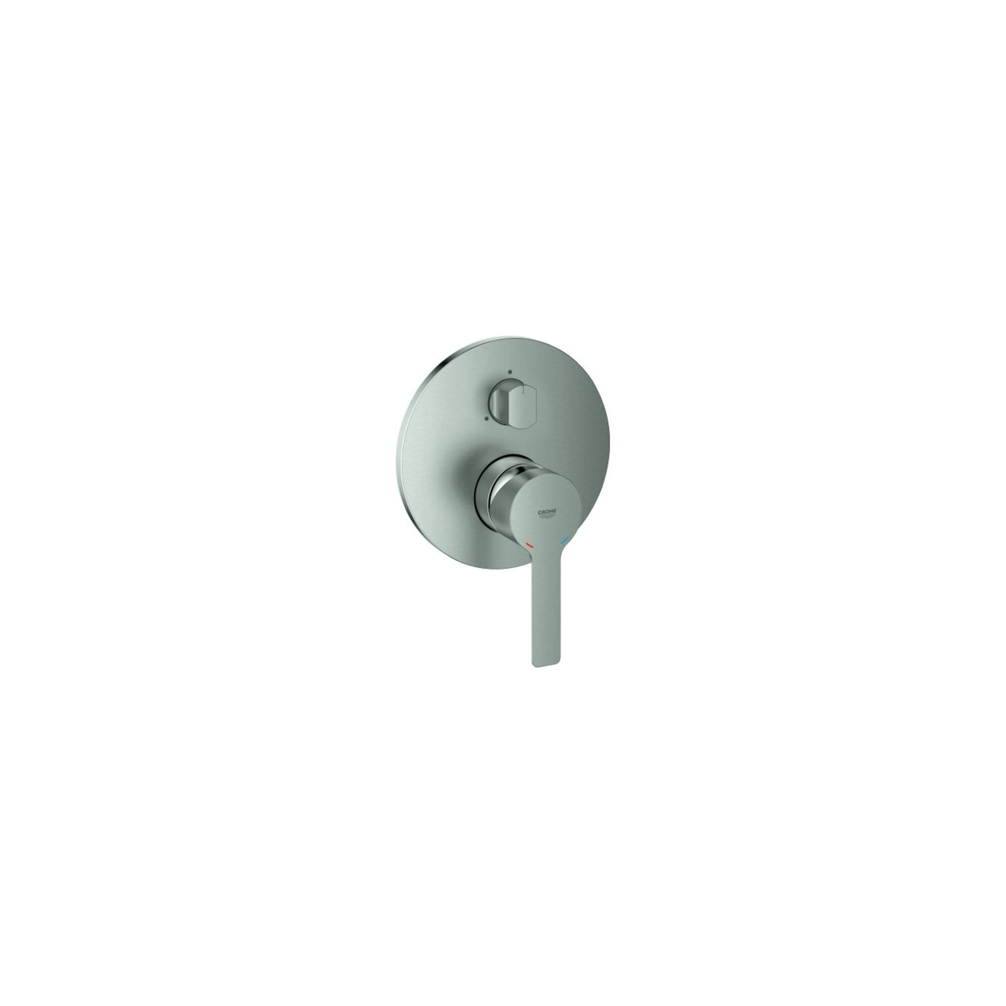 Grohe Fertigmontageset Lineare UP-EHM, m 3-Wege-Umstellung, supersteel