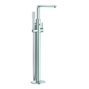 Grohe Fertigmontageset Lineare UP-Wannen-Einhebelmischer 1/2", Bodenmontage, chrom