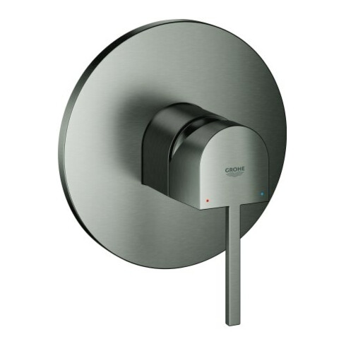 Grohe Fertigmontageset PLUS UP-Brause-Einhebelmischer, hard graphite gebürstet
