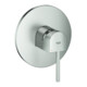 Grohe Fertigmontageset PLUS UP-Brause-Einhebelmischer, supersteel-1