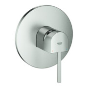 Grohe Fertigmontageset PLUS UP-Brause-Einhebelmischer, supersteel