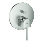 Grohe Fertigmontageset PLUS UP-Wannen-Einhebelmischer, autom. Umst., supersteel