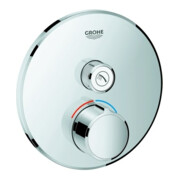 Grohe Fertigmontageset SmartControl vc, digi. Mischer, m 1 Absperrvtl., rd.