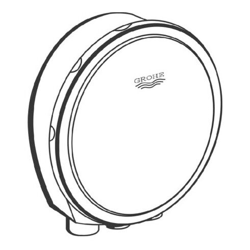 Grohe Fertigmontageset Talentofill superst., Wannenfüll-/Ab u Überlaufgarn.