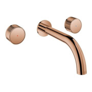 Grohe Fertigset Atrio Private Collection UP-3-L-Waschtischarmatur, Wd-mont., warm sunset