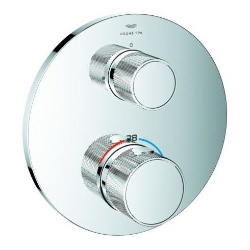 Grohe Fertigset Atrio Private Collection UP-Brausethermostat, m int. 2-W.-Umstg., chrom