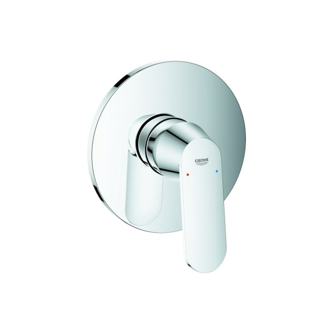 Grohe Fertigset Eurosmart Cosmopolitan Mitigeur monotrou encastré pour douche, chrome