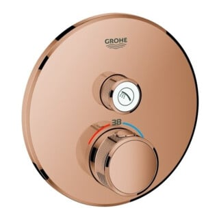 Grohe Fertigset Grohtherm Smartcontrol avec suns, rd, UP-THM, 1 valve d'arrêt