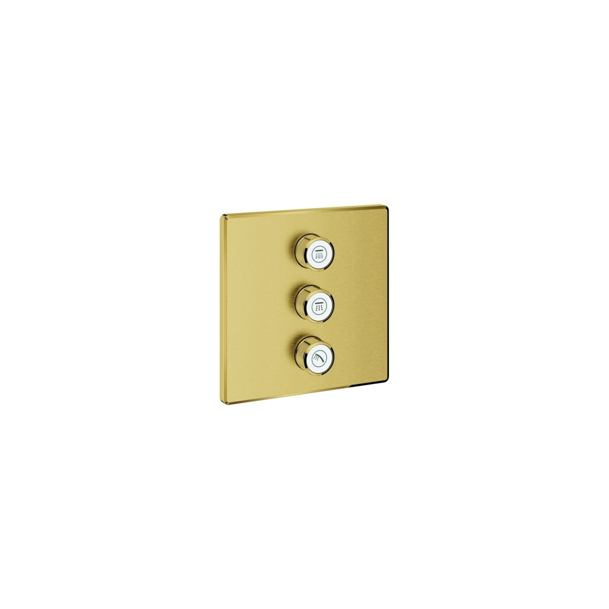 Grohe Fertigset Grohtherm Smartcontrol C sunr geb., eck, 3-fach Unterputzventil