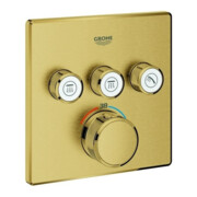 Grohe Fertigset Grohtherm Smartcontrol C sunr geb., eck, UP-THM, 3 Absperrventil