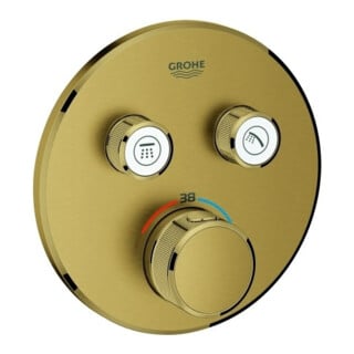 Grohe Fertigset Grohtherm Smartcontrol C sunr geb., rd, UP-THM, 2 Absperrvtl.