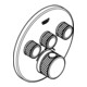 Grohe Fertigset Grohtherm Smartcontrol C sunr geb., rd, UP-THM, 3 Absperrvtl.-3