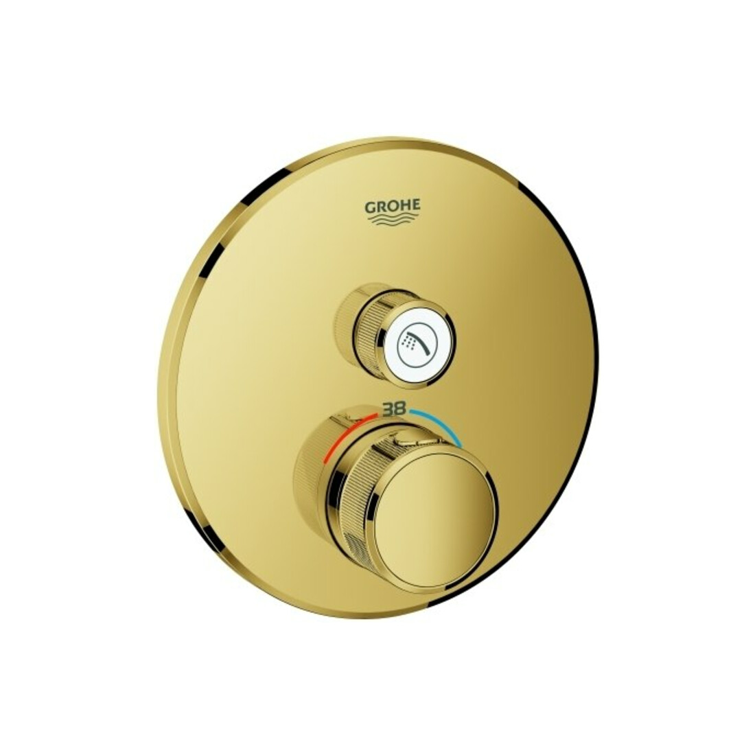 Grohe Fertigset Grohtherm Smartcontrol C sunr, rd, UP-THM, 1 Absperrventil
