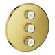 Grohe Fertigset Grohtherm Smartcontrol cool sunrise, rund, UP-Ventil 3-fach-1