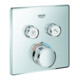 Grohe Fertigset Grohtherm Smartcontrol encastré, 2 vannes d'arrêt, carré, chrome-1