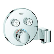 Grohe Fertigset Grohtherm Smartcontrol encastré UP-THM, 2 sorties, douchette, rond, chrome