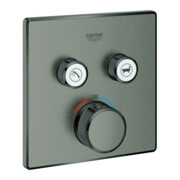 Grohe Fertigset Grohtherm Smartcontrol h grap geb., eck, UP-THM, 2 Absperrventil