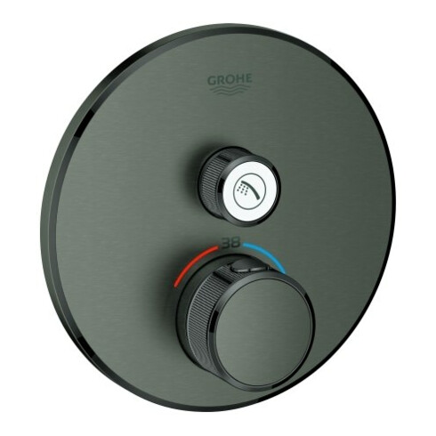 Grohe Fertigset Grohtherm Smartcontrol h graph. geb., rd, UP-THM, 1 Absperrvtl.