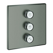 Grohe Fertigset Grohtherm Smartcontrol hd graph. geb., eck, 3-fa. UP-Ventil