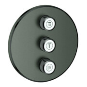 Grohe Fertigset Grohtherm Smartcontrol hd graph. geb., rund, UP-Ventil 3-fach