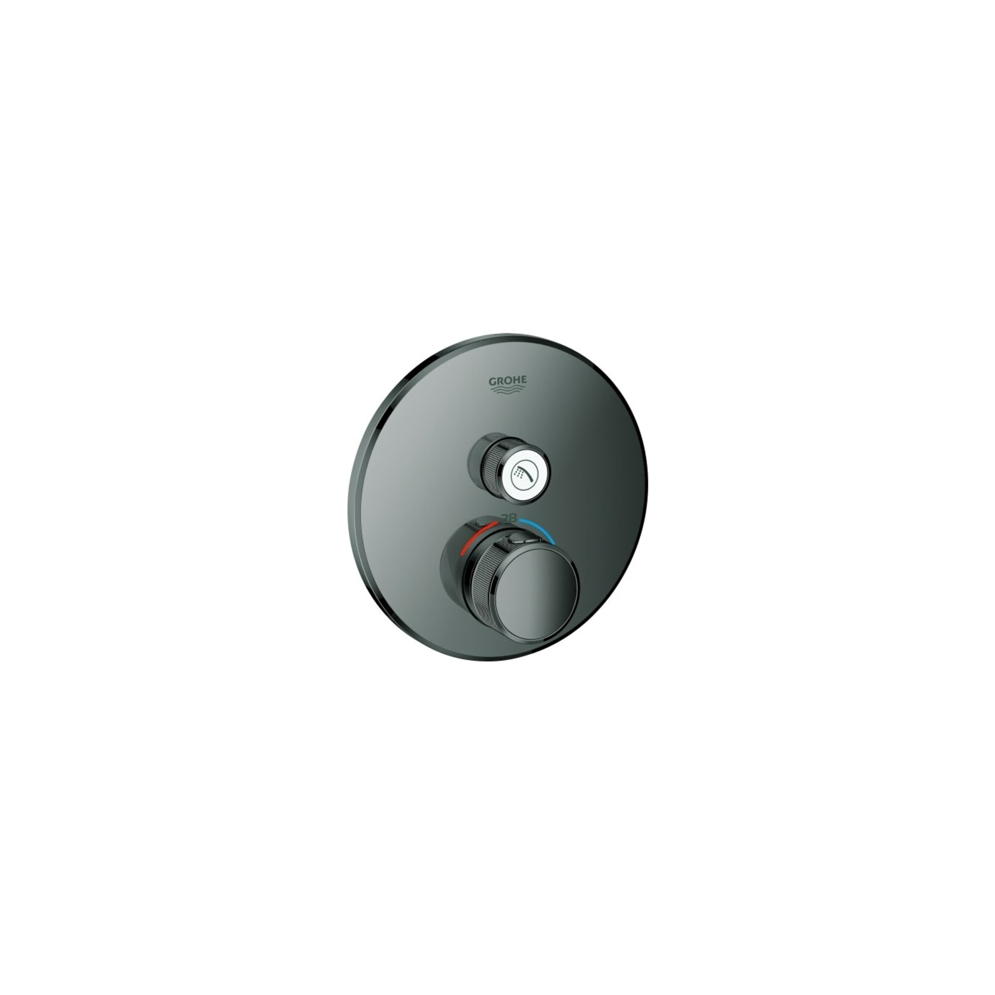 Grohe Fertigset Grohtherm Smartcontrol hd graph., rd, UP-THM, 1 Absperrventil