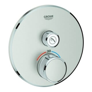 Grohe Fertigset Grohtherm Smartcontrol superst., rd, UP-THM, 1 Absperrventil