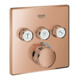 Grohe Fertigset Grohtherm Smartcontrol UP-THM, 3 Absperrventil, eck., warm sunset-1