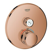 Grohe Fertigset Grohtherm Smartcontrol w suns, rd, UP-THM, 1 Absperrventil