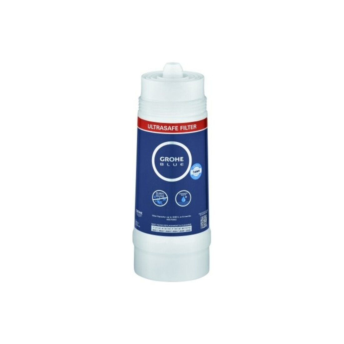Grohe Filtre de remplacement Blue UltraSafe Capacité max. 6 mois ou 3000 l
