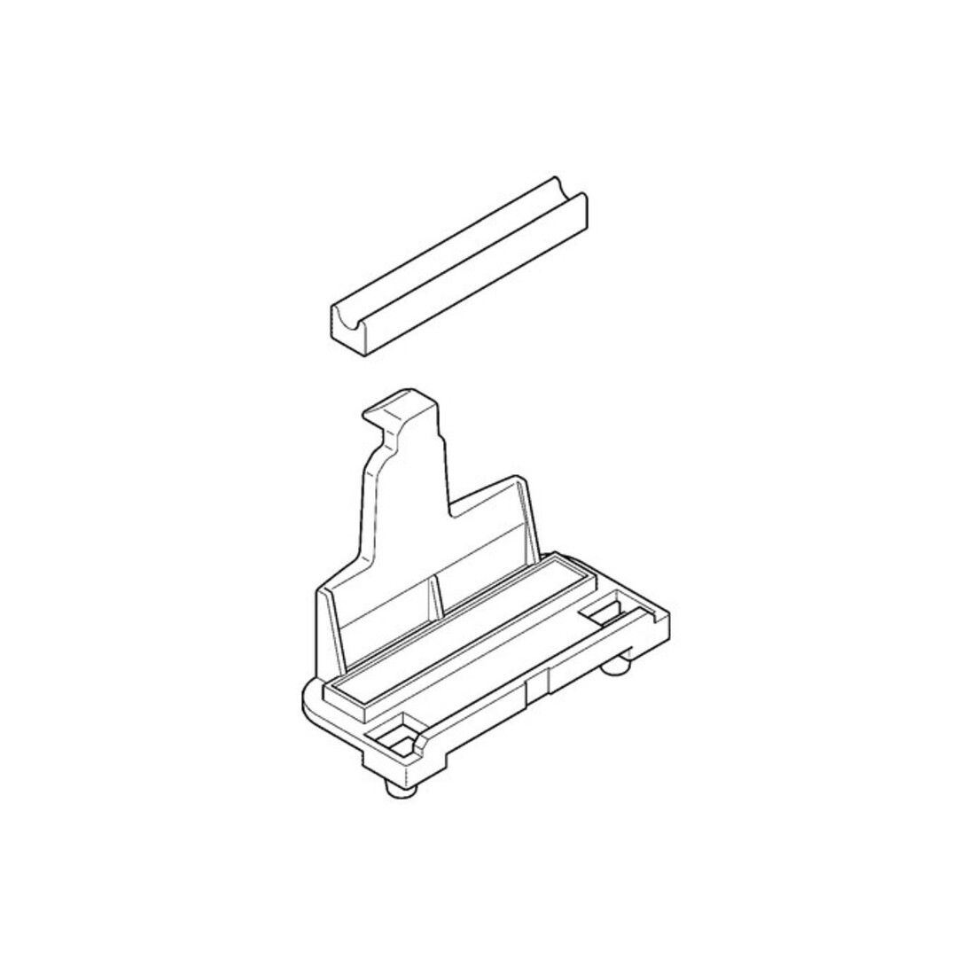 Grohe Fixation arrière 14969 pour WC douche Sensia Arena