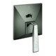 Grohe FMS Allure Brilliant Collection Priv. Mitigeur encastré, levier avec entrée, graphite mat, brossé-1