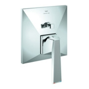 Grohe FMS Allure Brilliant Priv. Coll. Mitigeur bain encastré, levier rond strié, chrome