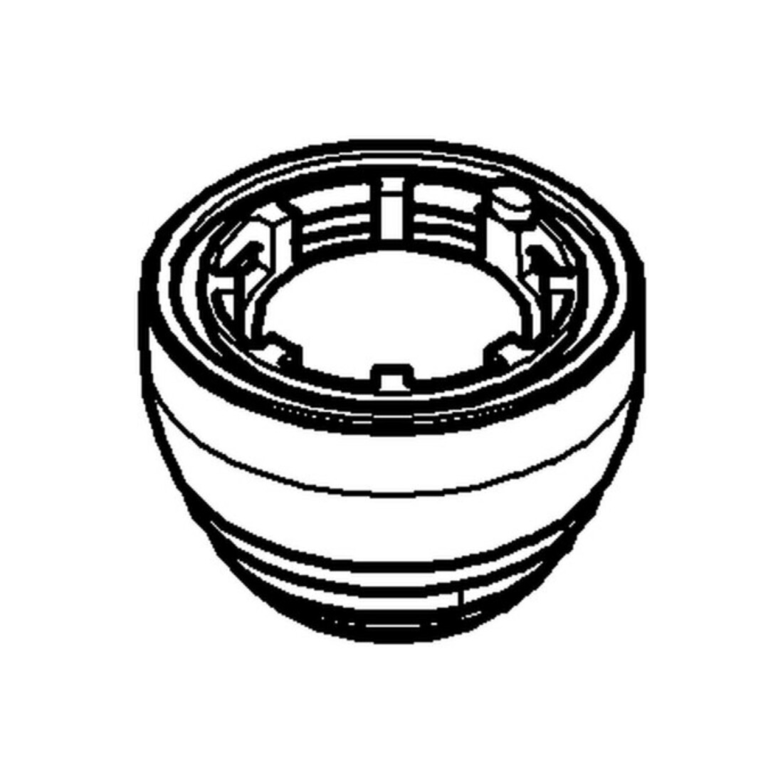 Grohe Fond de douche 45130 pour pomme de douche Relexa Sport chromé