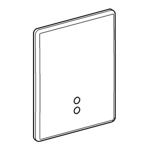 Grohe Frontplatte Tectron Skate 42191 edelstahl