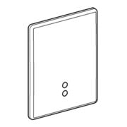Grohe Frontplatte Tectron Skate 42191 edelstahl-4
