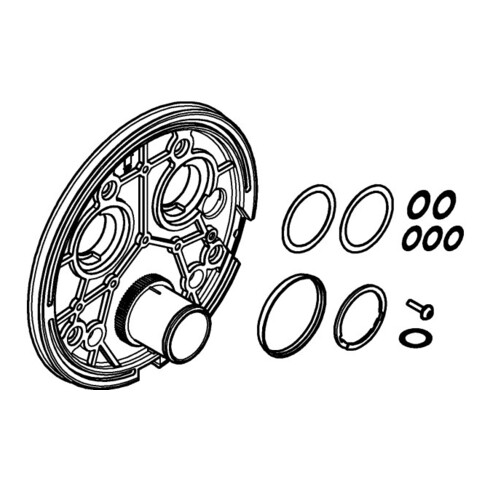 Grohe Gabarit de montage 48364 pour SmartControl