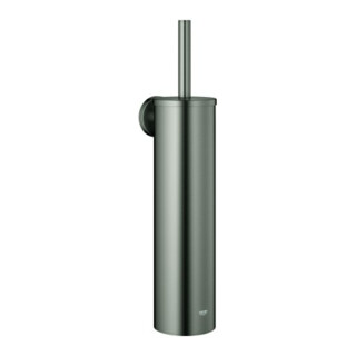 Grohe Garniture brosse WC Essentials Wd, fixation murale, graphite mat