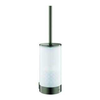 Grohe Garniture brosse WC Selection, fixation murale, graphit brossé