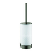 Grohe Garniture brosse WC Selection, fixation murale, graphit brossé