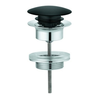Grohe Garniture de vidage 65807 noir velours noir velours