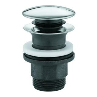 Grohe Garniture de vidage chrome, avec bouchon à pression amovible, fermable