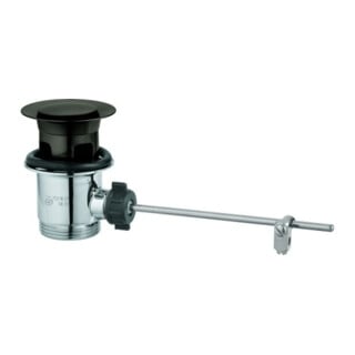 Grohe Garniture de vidange 28910 graphite dur brossé