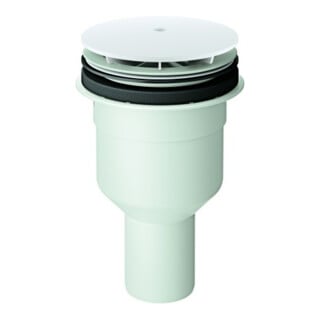 Grohe Garniture de vidange universelle d= 11,2 cm, sortie verticale, blanc