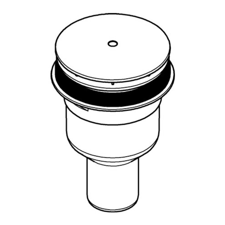 Grohe Garniture de vidange universelle d= 11,2 cm, sortie verticale, blanc