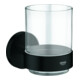Grohe Glashalter Essentials verdeckte Befestigung, matt black-1