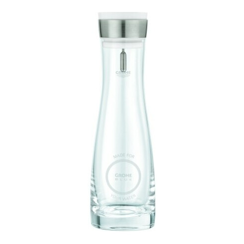Grohe Glaskaraffe Blue 1 l, mit Deckelset